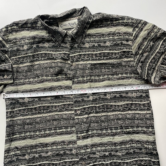 Claudia Richard Black and White Patterned Shirt - Picture 5 of 7